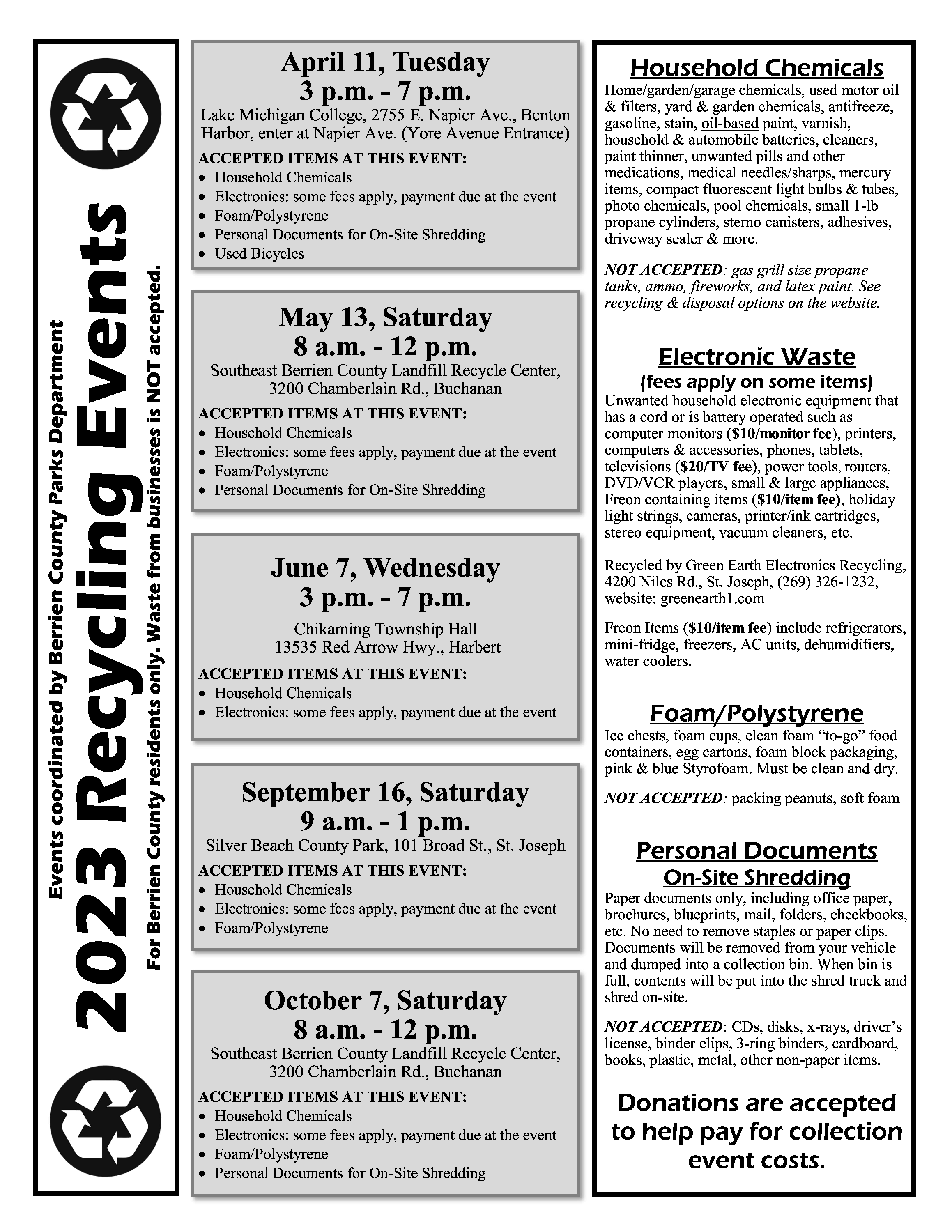 2023 Recycling Events_Page_1